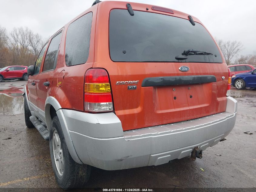2007 Ford Escape Xlt/Xlt Sport VIN: 1FMYU93177KA23544 Lot: 43761694