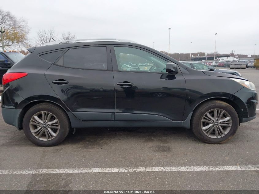 2014 Hyundai Tucson Se VIN: KM8JUCAG3EU848357 Lot: 43761722