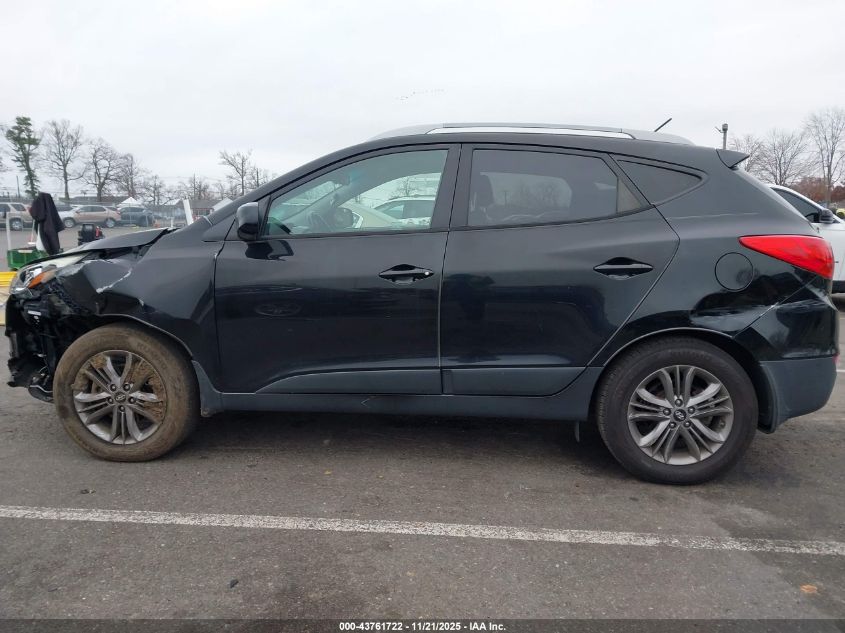 2014 Hyundai Tucson Se VIN: KM8JUCAG3EU848357 Lot: 43761722