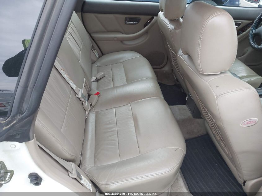 2001 Subaru Outback Limited VIN: 4S3BH686617661134 Lot: 43761729