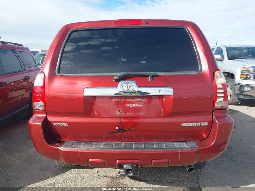 2006 Toyota 4Runner Sr5 V6 VIN: JTEBU14R768070547 Lot: 43761755