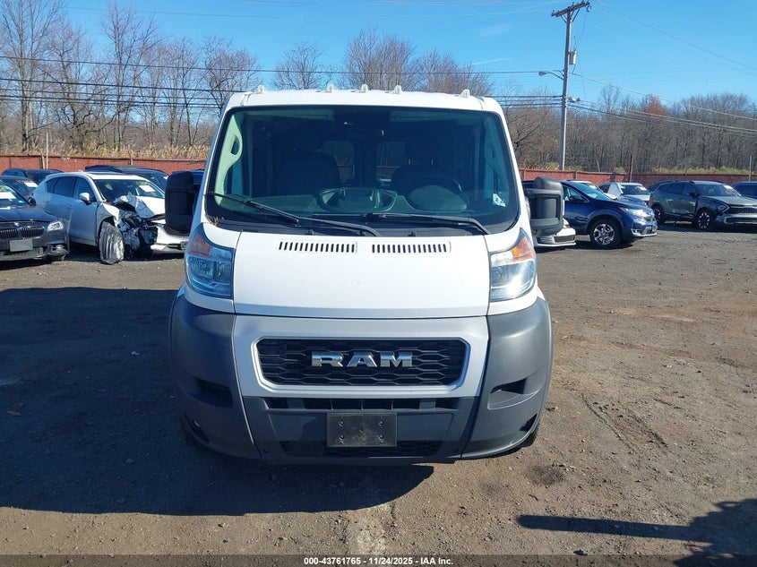 2022 Ram Promaster 2500 Low Roof 136 Wb VIN: 3C6LRVVG2NE102895 Lot: 43761765