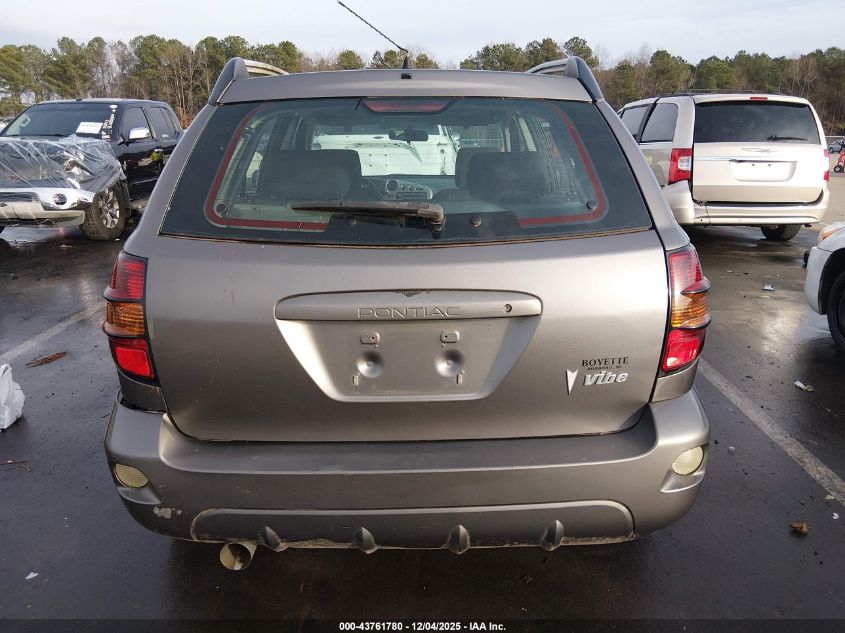 2006 Pontiac Vibe VIN: 5Y2SL65856Z437093 Lot: 43761780