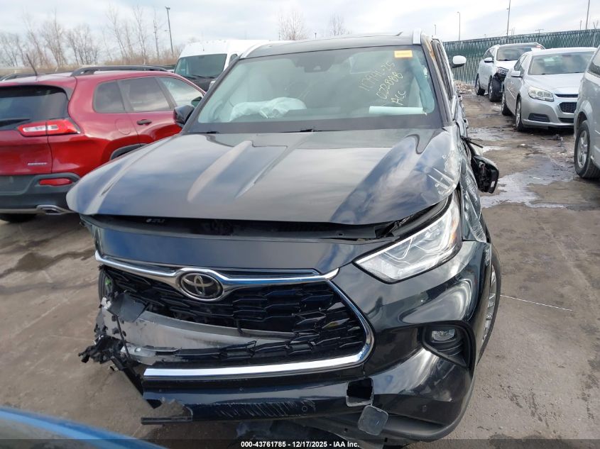 2020 Toyota Highlander Platinum VIN: 5TDFZRBH3LS022888 Lot: 43761785