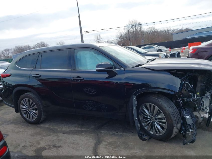 2020 Toyota Highlander Platinum VIN: 5TDFZRBH3LS022888 Lot: 43761785