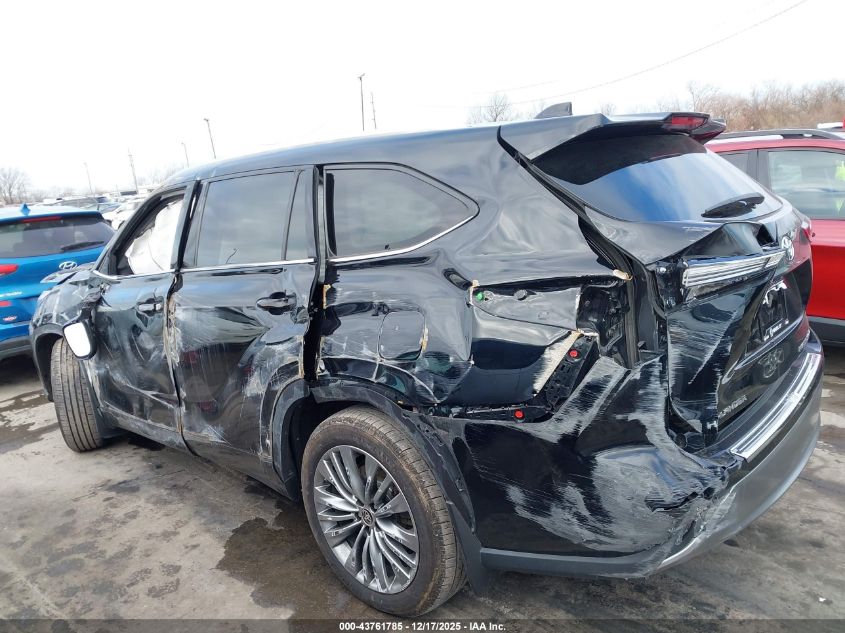 2020 Toyota Highlander Platinum VIN: 5TDFZRBH3LS022888 Lot: 43761785