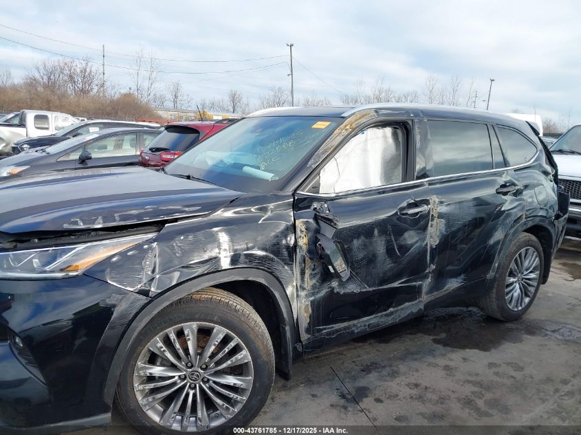 2020 Toyota Highlander Platinum VIN: 5TDFZRBH3LS022888 Lot: 43761785
