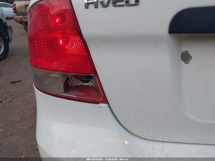 2006 Chevrolet Aveo Special Value VIN: KL1TD56606B665009 Lot: 43761804