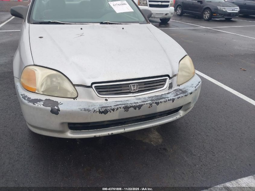 1998 Honda Civic Lx VIN: 2HGEJ6670WH578602 Lot: 43761806