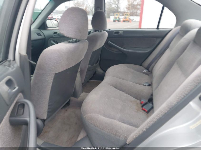 1998 Honda Civic Lx VIN: 2HGEJ6670WH578602 Lot: 43761806