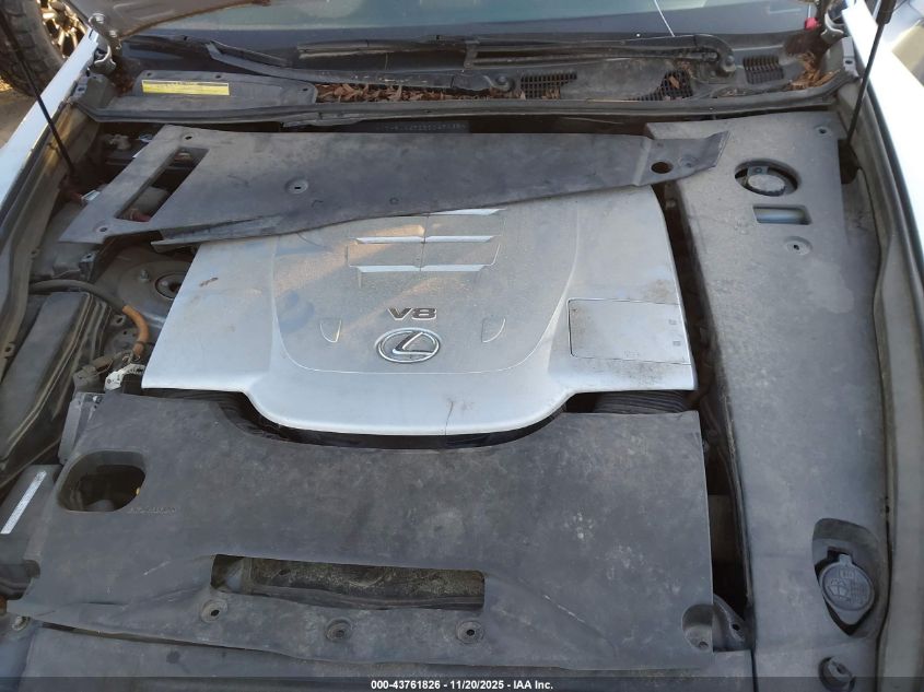 2008 Lexus Ls 460 VIN: JTHBL46F285069465 Lot: 43761826