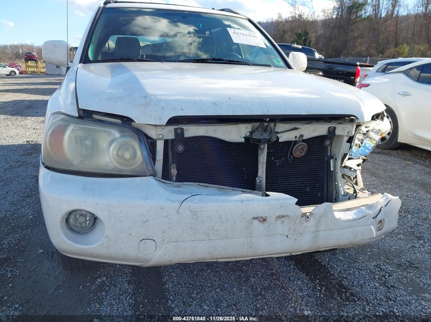 2004 Toyota Highlander V6 VIN: JTEEP21A940038610 Lot: 43761848