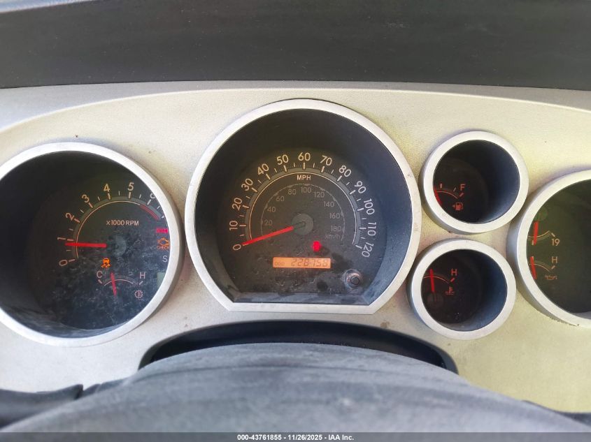 2008 Toyota Tundra Sr5 4.7L V8 VIN: 5TBRT54128S460387 Lot: 43761855