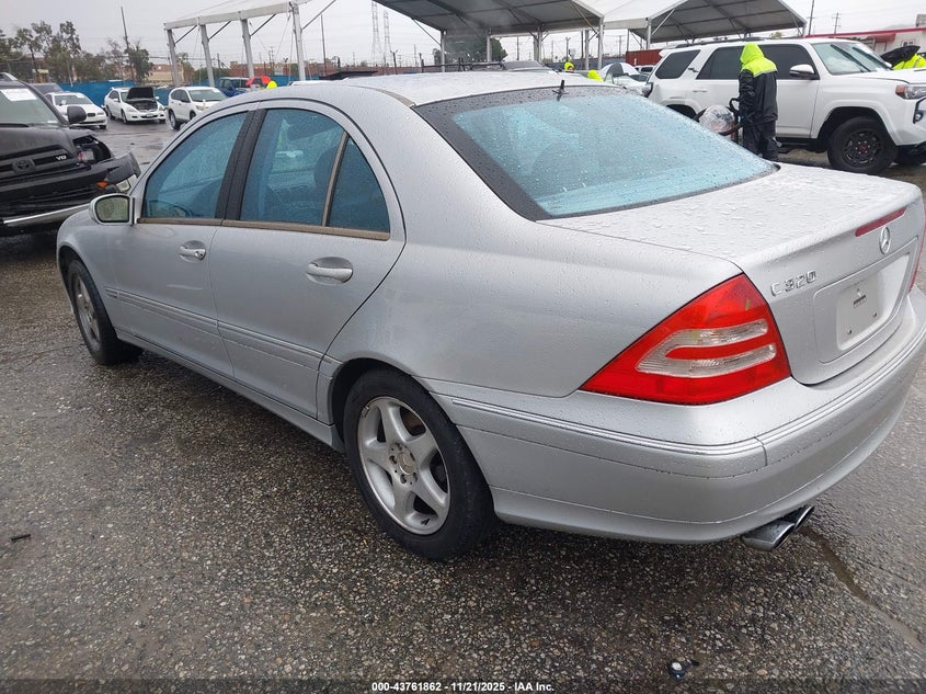 WDBRF64J51F012587 2001 MERCEDES-BENZ C-KLASSE photo no. 3