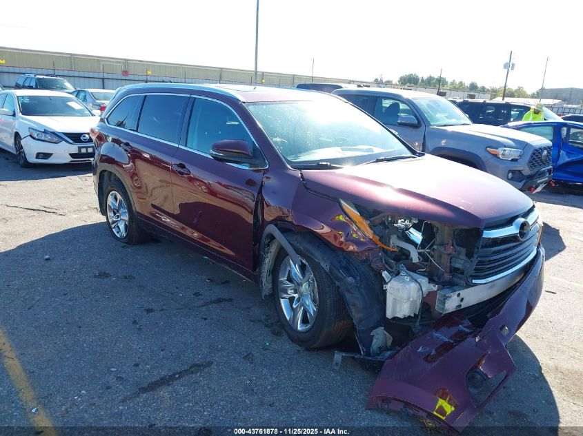 TOYOTA HIGHLANDER LIMITED V6