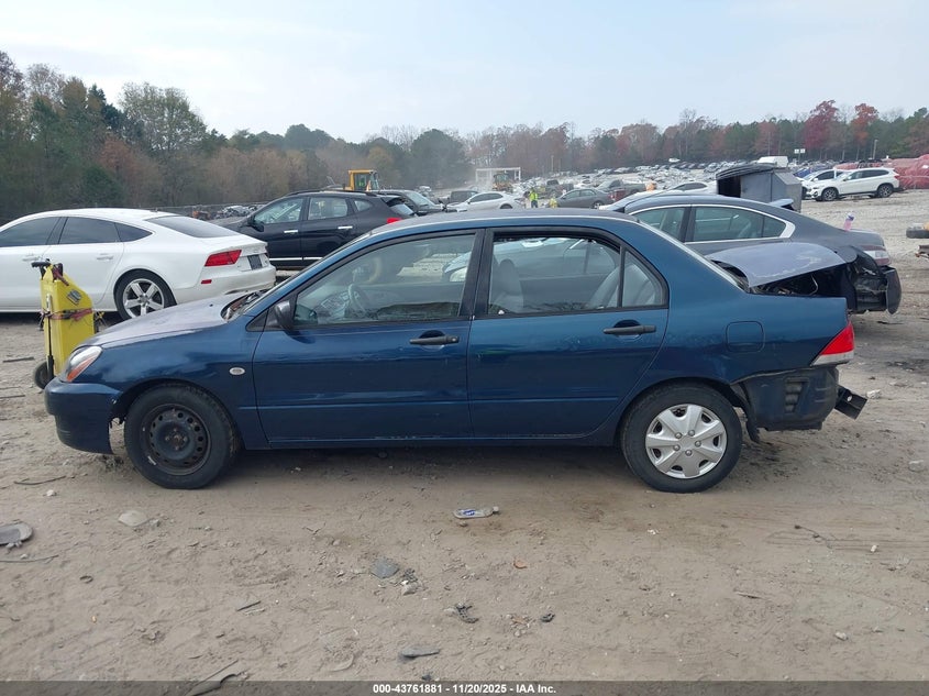 2004 Mitsubishi Lancer Es VIN: JA3AJ26E24U058575 Lot: 43761881