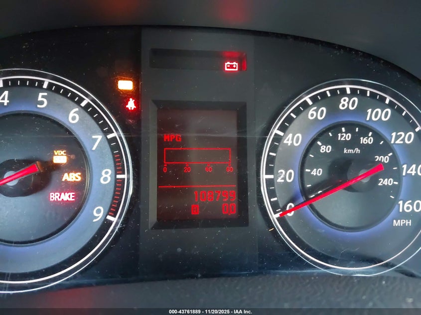 2009 Infiniti G37 Journey VIN: JNKCV61E69M012069 Lot: 43761889