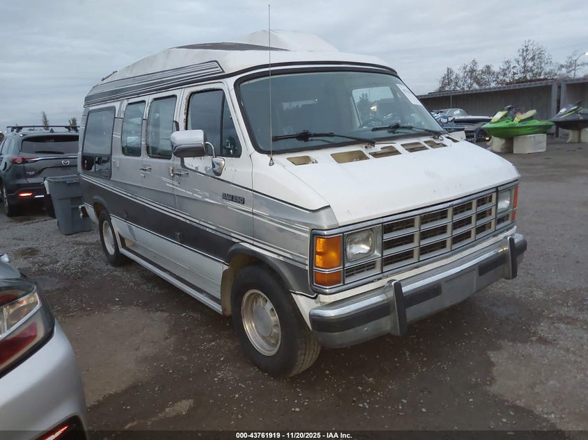 1993 Dodge Ram Van B250 VIN: 2B6HB21Y2PK502096 Lot: 43761919