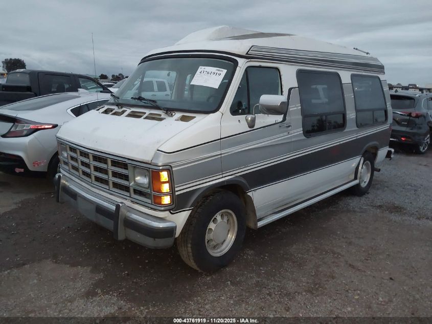 1993 Dodge Ram Van B250 VIN: 2B6HB21Y2PK502096 Lot: 43761919
