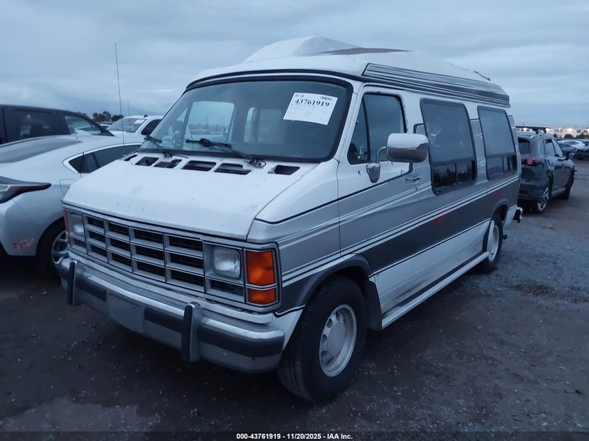 1993 Dodge Ram Van B250 VIN: 2B6HB21Y2PK502096 Lot: 43761919