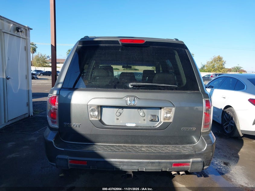 2007 Honda Pilot Ex-L VIN: 2HKYF18757H500550 Lot: 43762004
