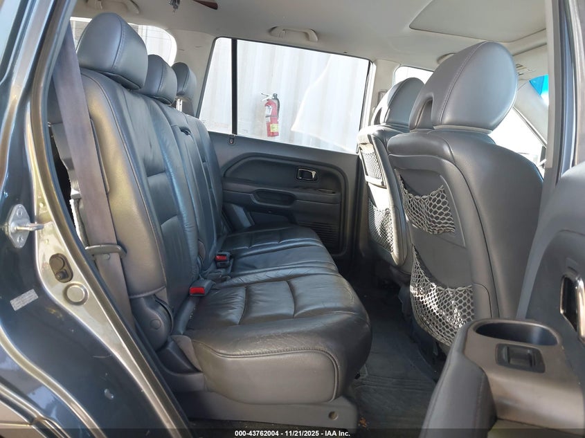 2007 Honda Pilot Ex-L VIN: 2HKYF18757H500550 Lot: 43762004