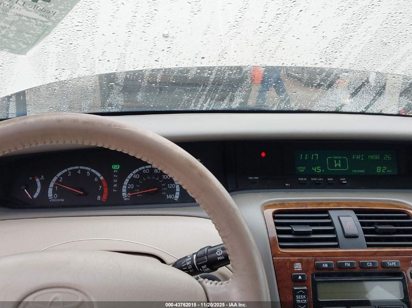 2000 Toyota Avalon Xls VIN: 4T1BF28B2YU041609 Lot: 43762015