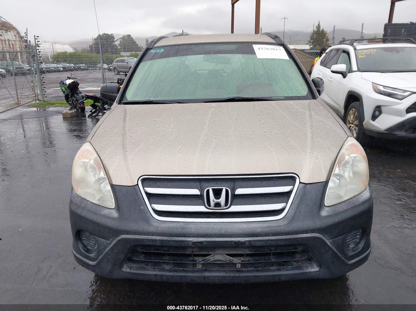 2005 Honda Cr-V Lx VIN: JHLRD68535C016863 Lot: 43762017