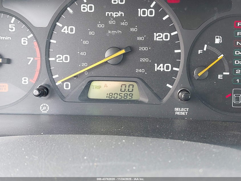 2000 Honda Accord 3.0 Ex VIN: 1HGCG1658YA097313 Lot: 43762028