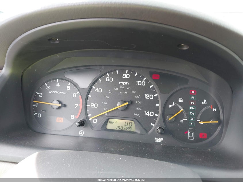 2000 Honda Accord 3.0 Ex VIN: 1HGCG1658YA097313 Lot: 43762028