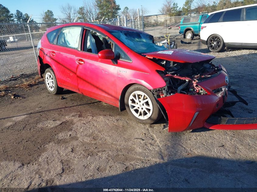 TOYOTA PRIUS V THREE