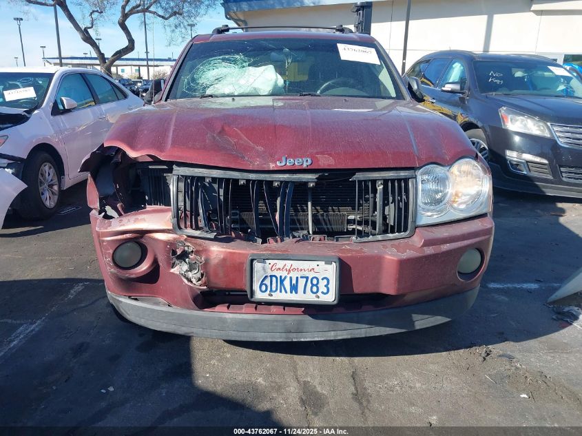 2007 Jeep Grand Cherokee Laredo VIN: 1J8GS48K87C526237 Lot: 43762067