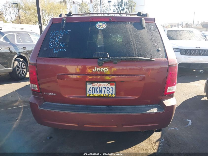 2007 Jeep Grand Cherokee Laredo VIN: 1J8GS48K87C526237 Lot: 43762067