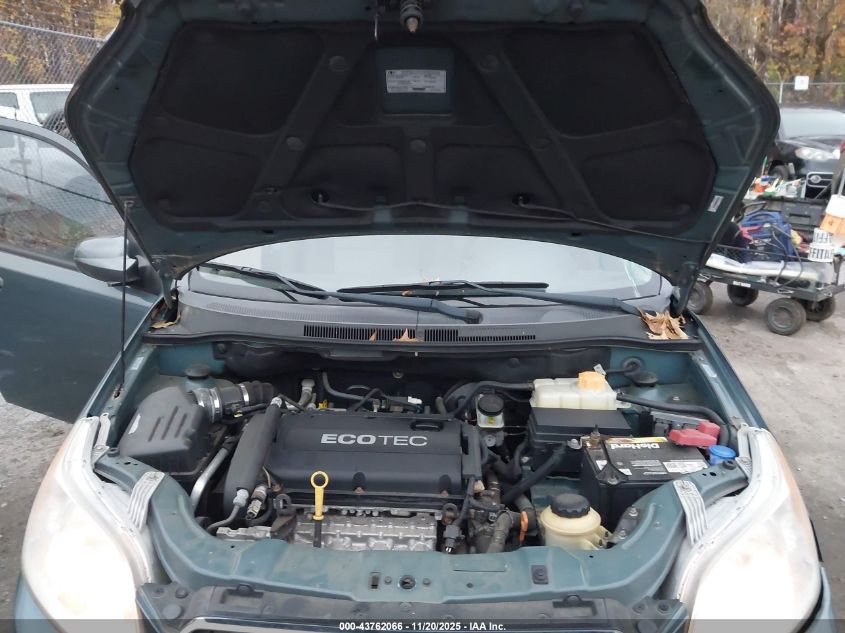 2011 Chevrolet Aveo 1Lt VIN: KL1TD6DE9BB136345 Lot: 43762066