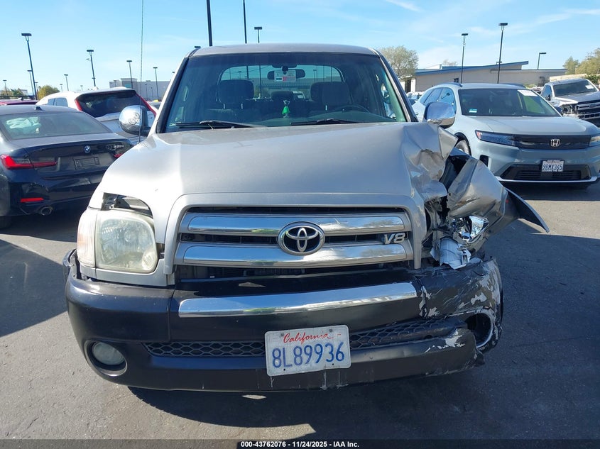 2006 Toyota Tundra Sr5 V8 VIN: 5TBET341X6S512266 Lot: 43762076