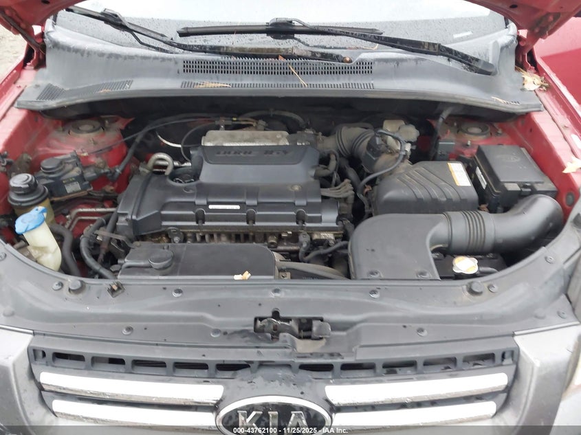 2008 Kia Sportage Lx VIN: KNDJF724487549005 Lot: 43762100