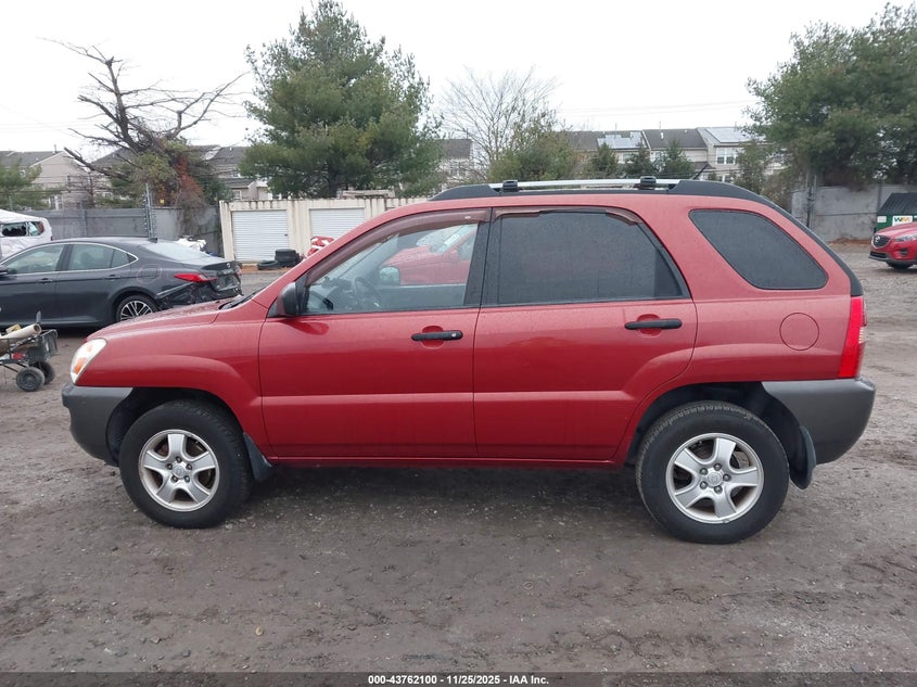 2008 Kia Sportage Lx VIN: KNDJF724487549005 Lot: 43762100