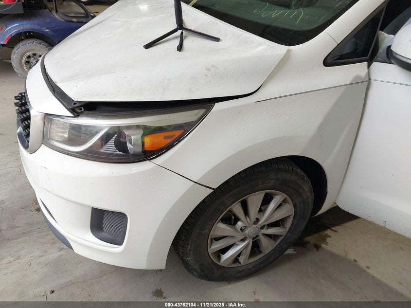 2016 Kia Sedona L VIN: KNDMA5C17G6120479 Lot: 43762104