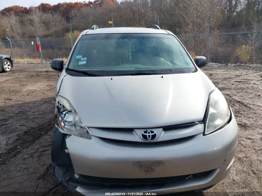 2007 Toyota Sienna Le VIN: 5TDZK23C27S079990 Lot: 43762113