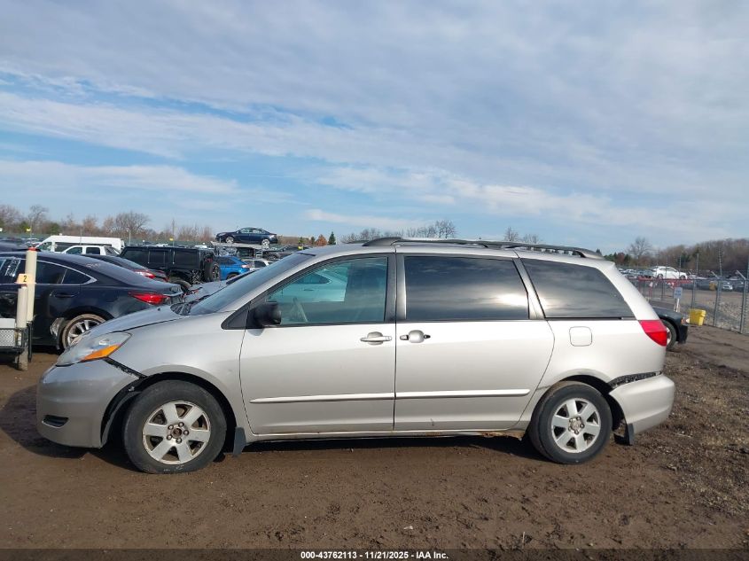 2007 Toyota Sienna Le VIN: 5TDZK23C27S079990 Lot: 43762113