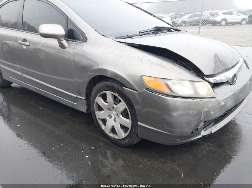 2007 Honda Civic Lx VIN: 1HGFA16517L068821 Lot: 43762140