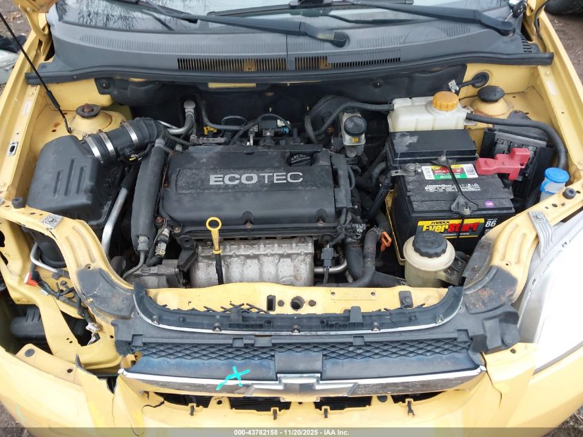 2011 Chevrolet Aveo 1Lt VIN: KL1TD5DEXBB127826 Lot: 43762158