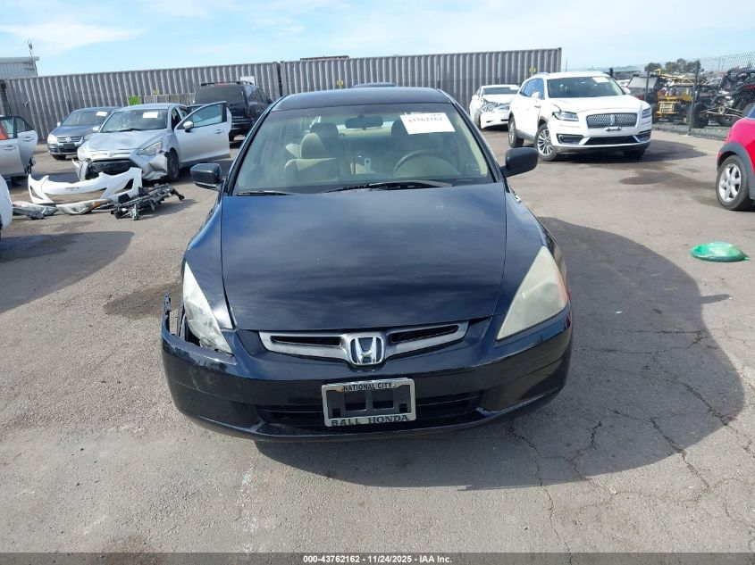2003 Honda Accord 2.4 Lx VIN: JHMCM56303C047191 Lot: 43762162