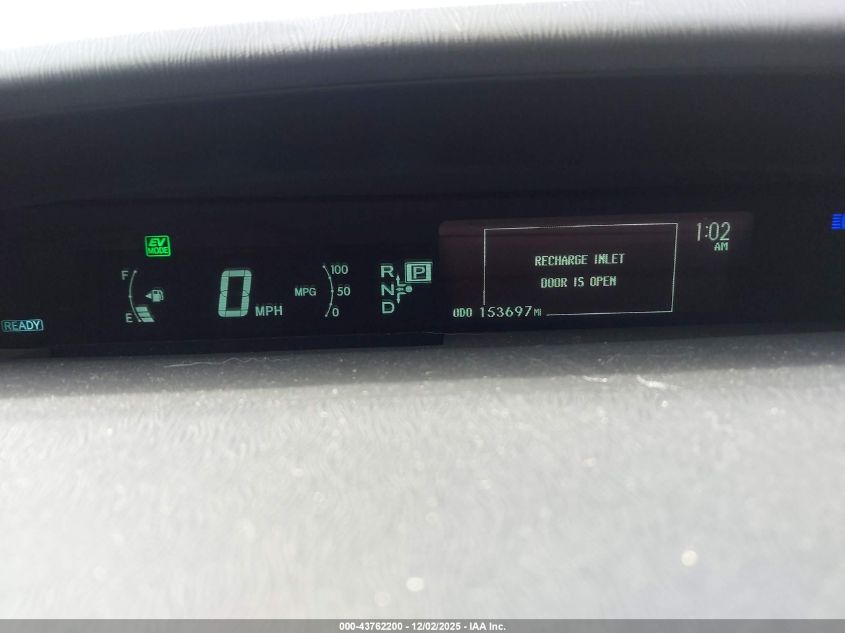 2014 Toyota Prius Plug-In VIN: JTDKN3DP3E3055972 Lot: 43762200