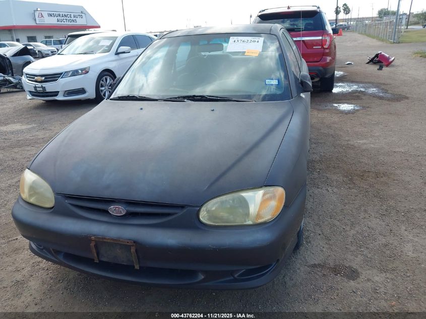 2000 Kia Sephia Ls/Ls W/Power Pkg VIN: KNAFB1212Y5836467 Lot: 43762204