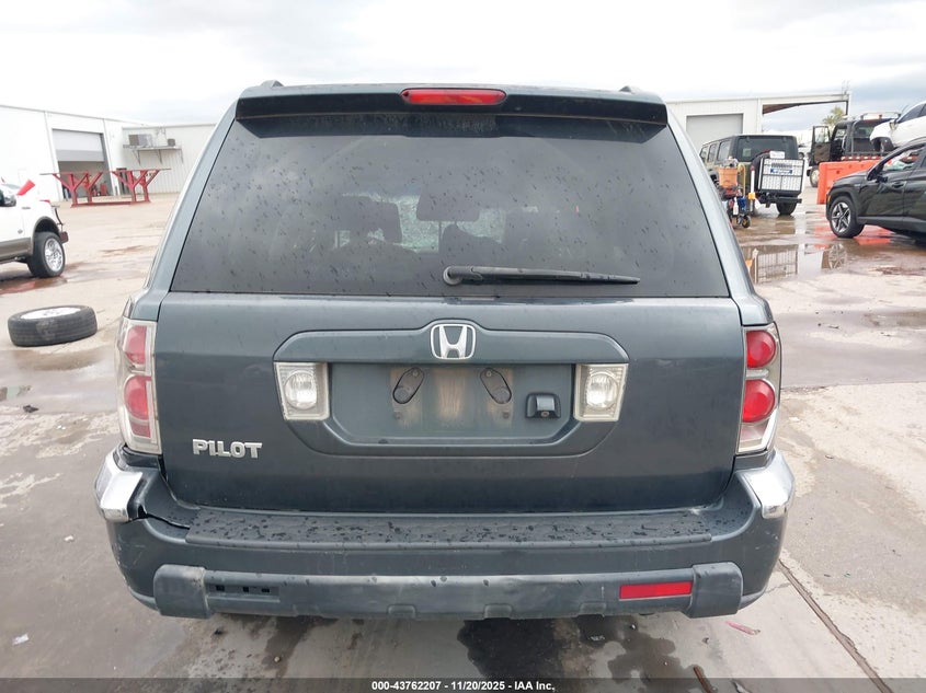 2006 Honda Pilot Ex-L VIN: 5FNYF28776B030959 Lot: 43762207