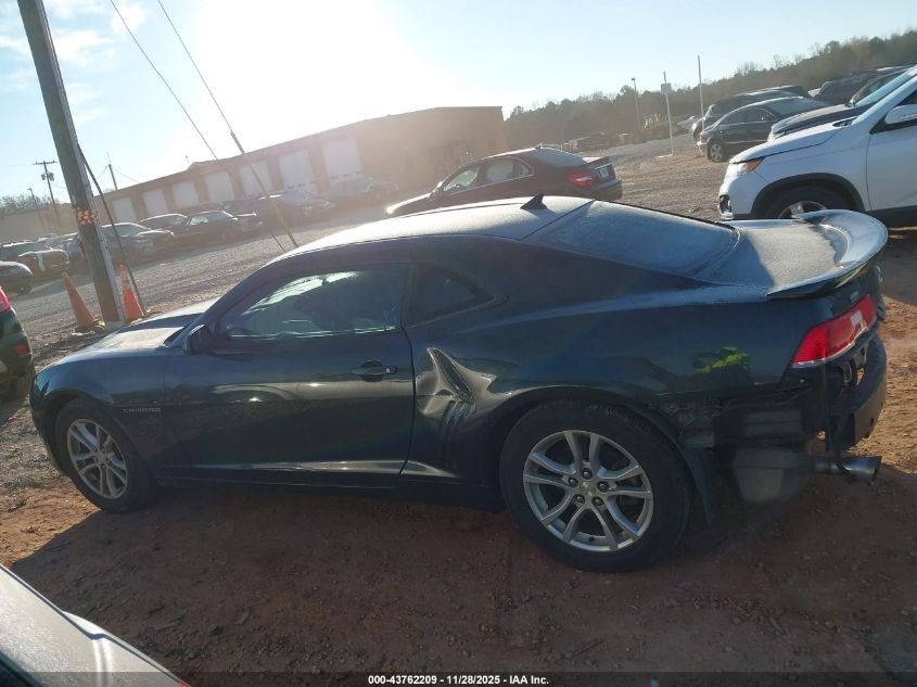 2014 Chevrolet Camaro 2Ls VIN: 2G1FA1E39E9291510 Lot: 43762209