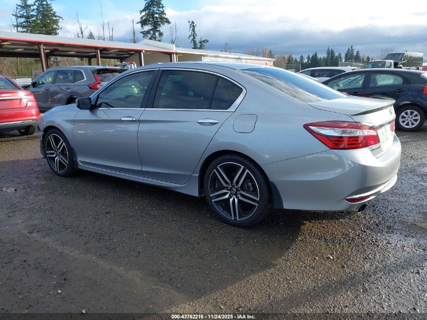 2017 Honda Accord Sport Se VIN: 1HGCR2F15HA020251 Lot: 43762216