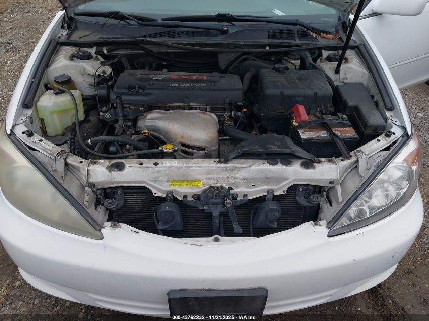 2004 Toyota Camry Le VIN: 4T1BE32K34U302144 Lot: 43762232