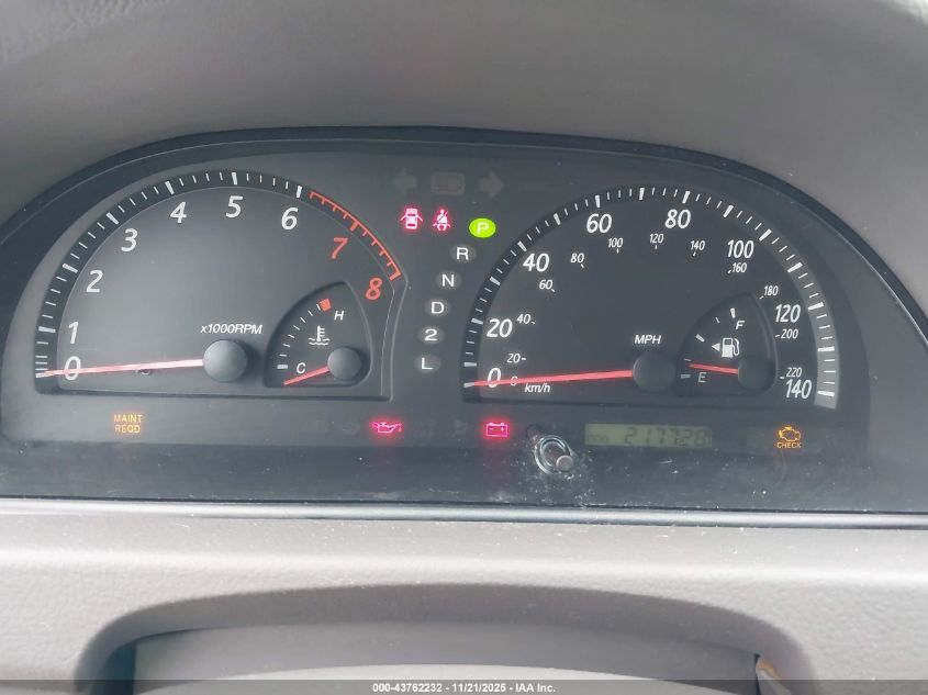 2004 Toyota Camry Le VIN: 4T1BE32K34U302144 Lot: 43762232